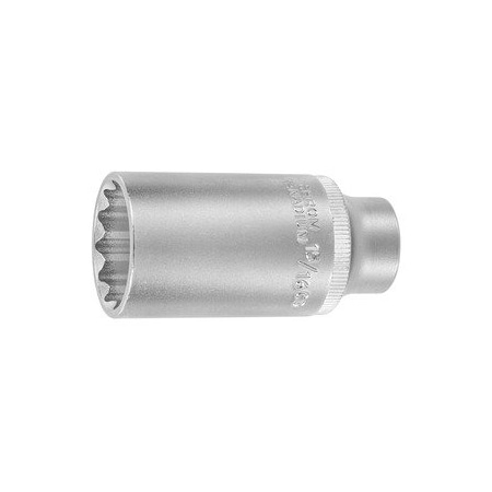 Holex 3/8 inch Drive Socket, 12 pt, Deep, 15/16 inch 637322 15/16